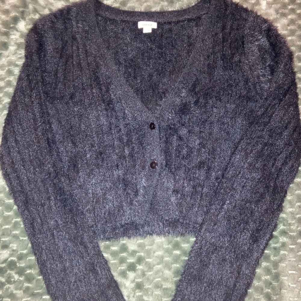 Garage Cardigan Cropped